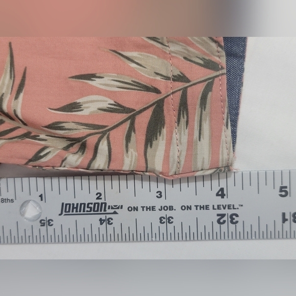 Jach's New York Men's Size Large Stretch Short Sleeve Button Down Shirt - Picture 10 of 13